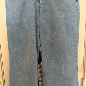 SHEIN Light Blue Denim Jeans